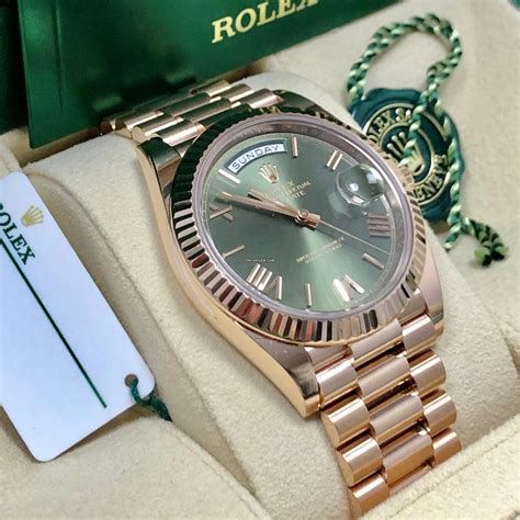 rose gold presidential rolex 40mm